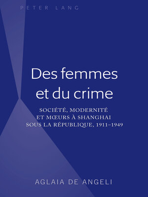cover image of Des femmes et du crime